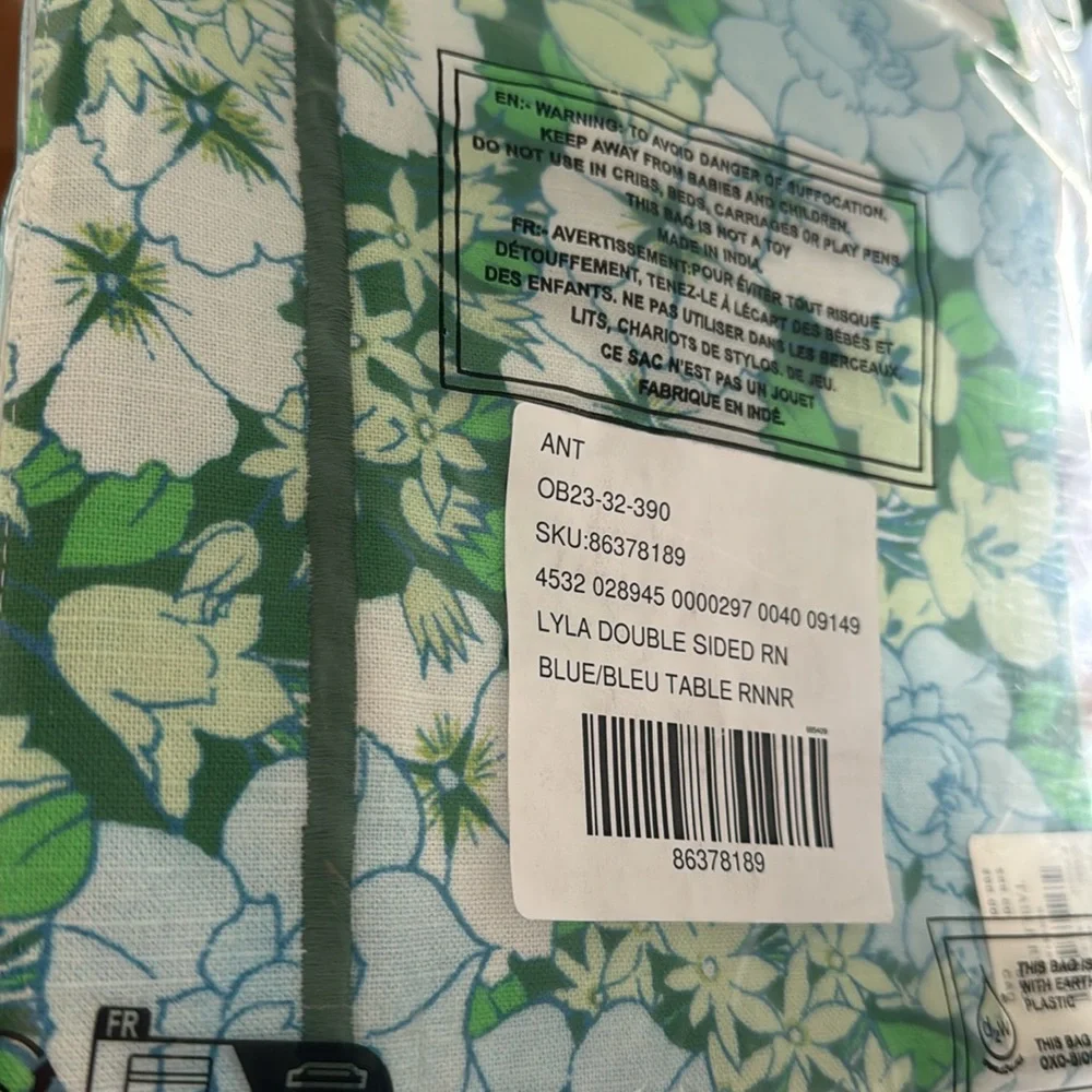 Lyla Floral Two Sided Runner *